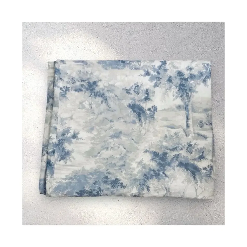 Pottery Barn King Duvet Jardin Toile Blue 2 Euro Shams 1 King Pillowcase - Picture 2 of 7